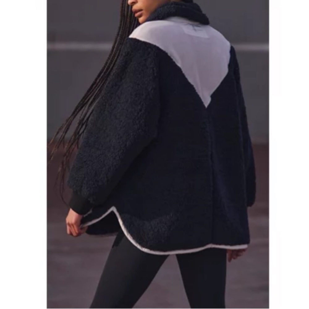 Free People Fall To Rise Fleece Quarter Snap - Picture 3 of 8